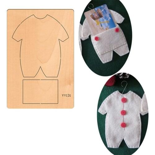 Wooden die-cutting clipboard craft clothes card containing knife mold is compatible with most manual die-cutting