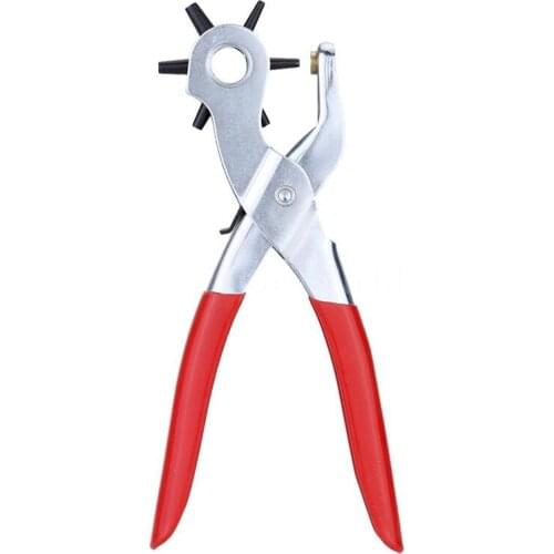 9inch Hole Punching Machine Punch Plier Round Hole Perforator Tool Make Hole Puncher for Straps Cards Watchband can CSV