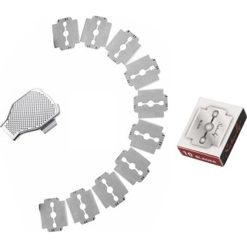 Stainless Steel Pedicure Tools Accessory Blade And Files Manicure Professional Calluses Foot Planer Pedicures Shaver Accessories