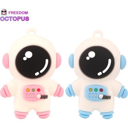 Hot Sale PU Spaceman Toys Astronaut Hand Puppets Space Man Pendant For Car,Bag,Key,Wall,Gift For Childrens Girls