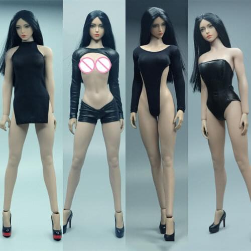 1/6 Scale Female Clothes Sexy Miniskirt 9 Color Casual Pullover fit 12 inches TBLeague PH Action Figure Accessories
