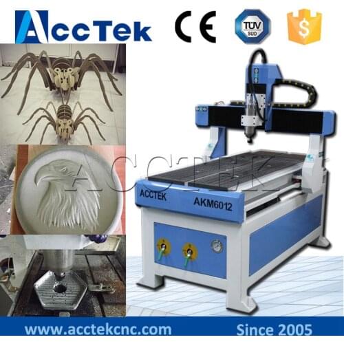 Cheap 3 axis CNC router 6012 drilling and milling machine/ 3d cnc engraving machine/ tabletop cnc engraving machine
