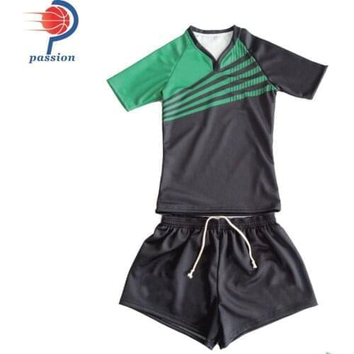 2021 New Ddesign Breathable Quick Dry Rugby Jersey for Club