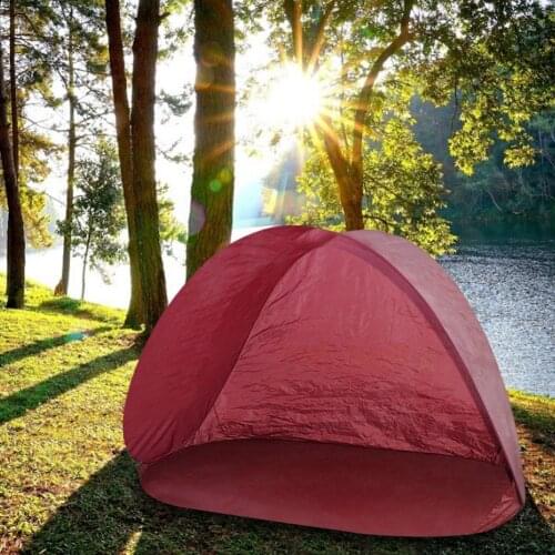 Automatic Tent Sunblock Waterproof Durable Portable Beach Tent Camping Fishing Tent Anti-ultraviolet Light Awning