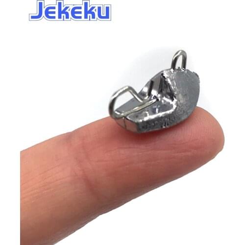 JEKEKU NEW 5pcs 7g/10g/14g/20g Ship Lead Weight Fishing Universal lead weight match crank hook jig head Fishing Lure