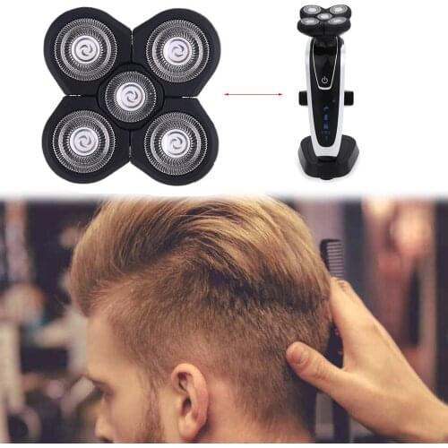 Y1UF Replacement 5 Shaving Heads Blade Durable 5D Razor Blade for Men Barber Salon Electric Shavers