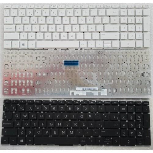 SP Spanish New keyboard FOR HP 15-DA 15-DB 15-DX 15-DR 250 G7 255 G7 black/white