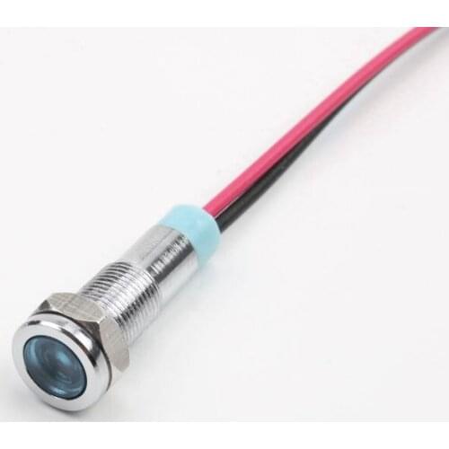 LED Waterproof Metal Indicator Light 6mm LED Waterproof Metal Indicator Light