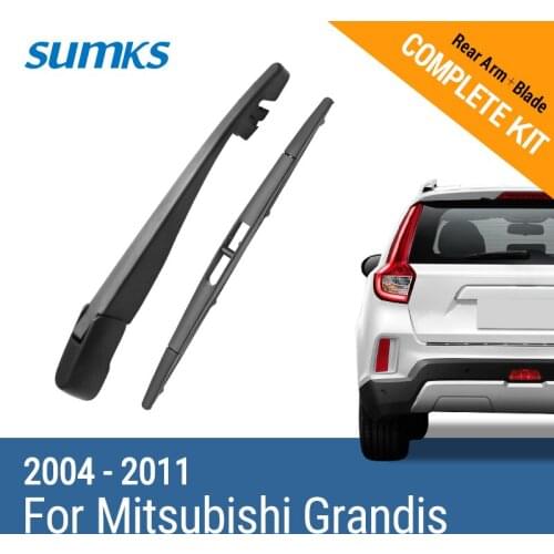 SUMKS Rear Wiper & Arm for Mitsubishi Grandis 2004 2005 2006 2007 2008 2009 2010 2011
