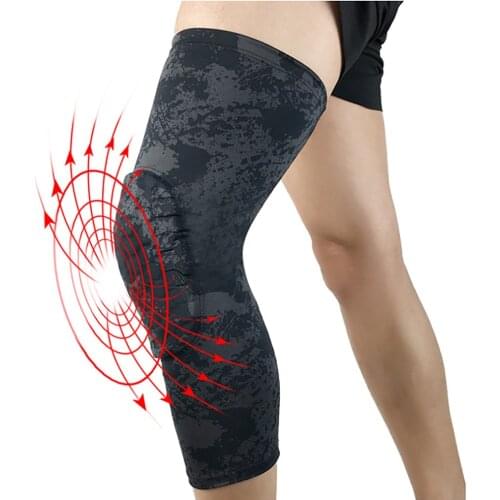 1PC Honeycomb Basketball Knee Pads Protector Knee Brace Patella Protector Basketball Running Sports Compression Fitness Support