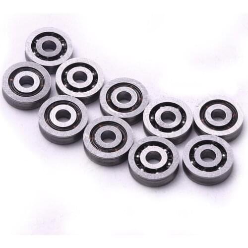 20pcs/lot 3x10x3mm HCS Mini Bearings Deep V Groove Pulley Wheels Roller 603VV Ball Bearings