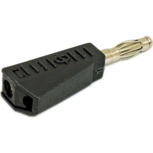 Free Shipping 1000pcs Solder Type Stackable 4mm Banana Plugs Jacks Connector FOR Meter Test Probes