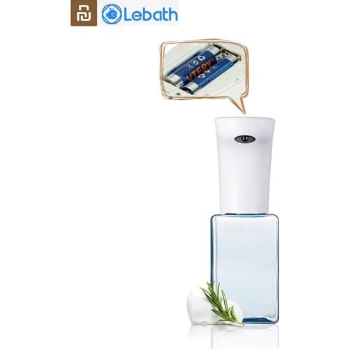 Youpin Lebath Auto Induction Foam Soap Dispenser Hand Washer Portable Soap Bottle AA Battery 250/450ML Capacity From Xiaomi