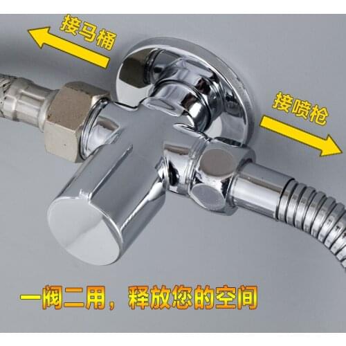 Beiluode Brass Thickening Water Stop Valve Water Heater Kitchen Bathroom Toilet Angle Valve High Durable Accessories JF1003