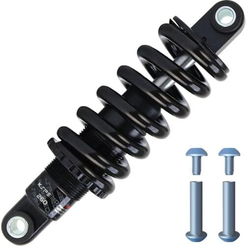 Folding bike scooter ebike 165L/190L K SPORTS srping bycycle rear shock suspension