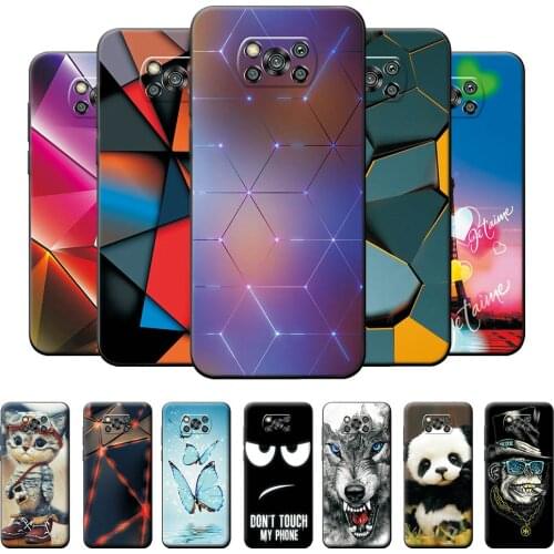 For Xiaomi Poco X3 NFC Cases TPU Soft Bumper for Poco X 3 PocoX3 NFC Silicone Back Phone Cover For POCO X3 NFC Case 6.67 inch