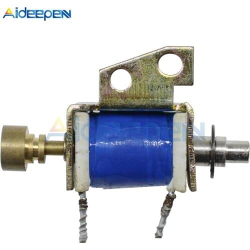 DC12V HCN1-0416 Push-Pull Type Electromagnet 2N Reset Open Frame Solenoid DC Electromagnet