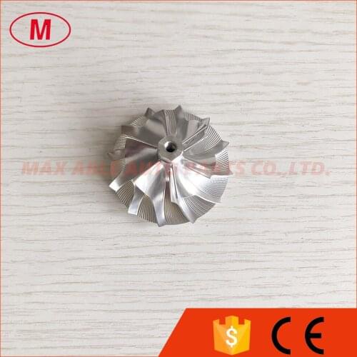 GT1246 32.50/46.00mm 784538-0003R 6+6 blades high performance turbo milling/aluminum 2618/billet compressor wheel