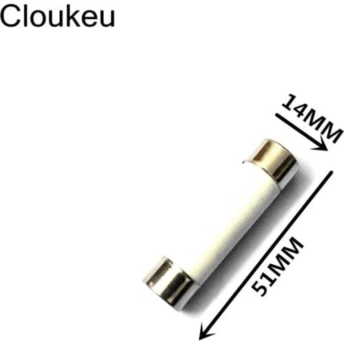 14.3*51 Fast blow Ceramic Fuse 14.3x51mm Fuse 380V 1A 2A 3A 4A 5A 6A 8A 10A 16A 20A 25A 32A 40A 50A 63A RO16 RT18 RT14