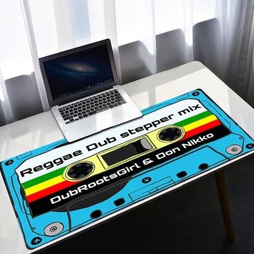 Mousepad Music Tape Mat Gaming Mouse Pad Big Gamer Pad Computer Mouse Mats Xxl Deskpad Table Pads PC Gamer Cabinet Cheap Pad