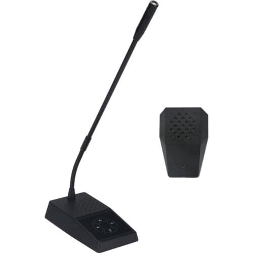 MEEYI TBWE-8630J Bank counter window two-way intercom two-way AC microphone intercom system is suitable for offices, restaurants