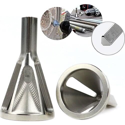 Metal Deburring External Chamfer Tool Remove Deburring Drill Bit Fit For Bolts Nuts Trimming Grinding Deburring Tools