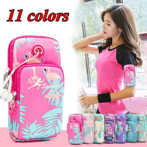 Mobile Phone Arm Bag Waterproof Sports Armband For Iphone Universal Cell Phone WristBand For 6.5" Phone Case Gym Sports Running