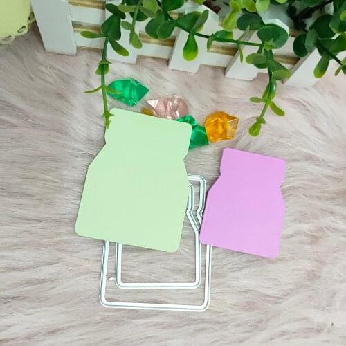 New Bottle Metal Cutting Dies Decorative DIY Scrapbooking Steel Craft Die Cut Embossing Paper Cards Stencils