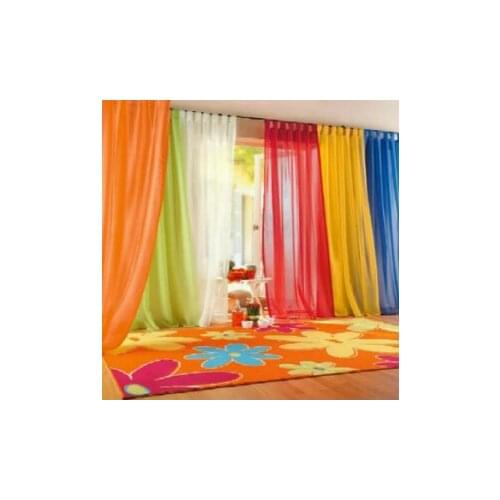 High-density yarn Terri Wong Customized Window Screens Bedroom Windows and Living Room Multicolor tulle,Sheer panel