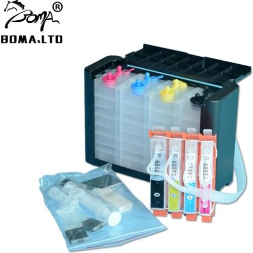 BOMA.LTD Empty 655 Ciss System For HP655 For HP Deskjet Ink Advantage 3525 5525 4615 4625 6520 6525 Printer With ARC Chip