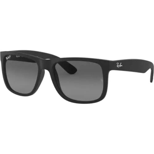 Rayban JUSTIN 4165 622/T3 55 Sunglasses Black Frame Grey Gradient Lenses High Quality Vision Man Sunglasses 2021