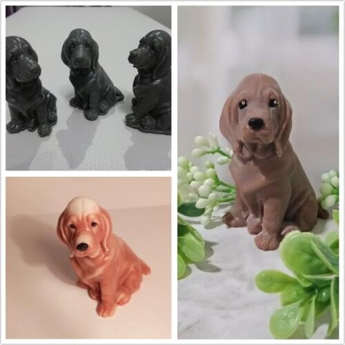 Animal Dog Silicone Mold Cake Mold Silicone Fondant Mold for Cake Decorating Baking Cake Tool