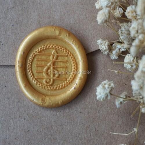 Treble Clef Music Wax Stamp Seal Wedding Invitation Seals