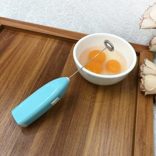 Electric Handle Milk Stirrer Egg Beater Frother Foamer Coffee Whisk Mixer DIY Facial Mask Treater Juice Blender Kitchen Tools