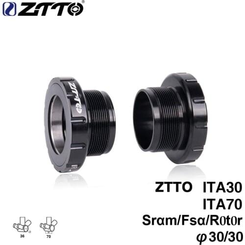 ZTTO ITA30 ITA70 MTB Road bike External Bearing Bottom Brackets BB for Parts BB386 30mm Crankset