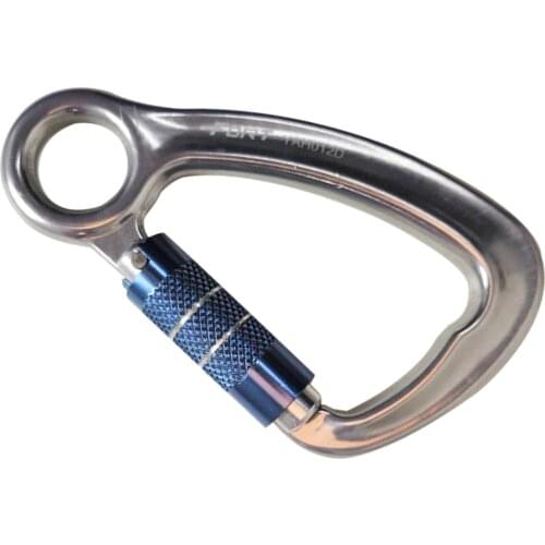25kN D-Shape Climbing Carabiner Clip D-Ring Hook Buckle for Climbing Camping