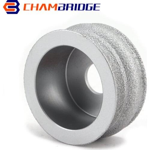 3"Diamond Profile Wheel 75mm Brazing Diamonds Marble Sanding Disc Angle Grinder Grinding Wheel