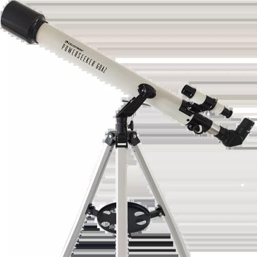 Celestron Powerseeker 60AZ Refractor Telescoop 60Mm Diafragma Focal 700Mm Voor Student Beginners 21041