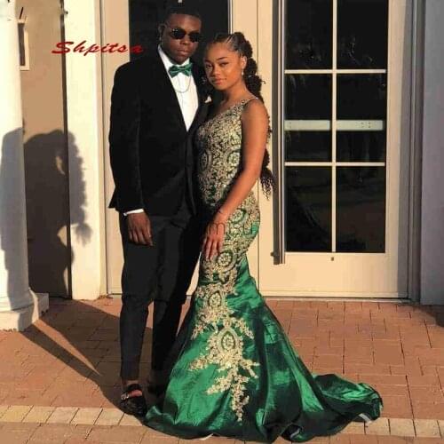 Long Lace Mermaid Evening Dresses Party Plus Size Sexy Ladies Women Prom Formal Dresses Evening Gown