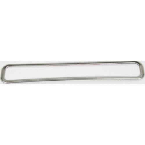 For Audi A3 Hatchback Sedan Car styling Stainless Steel Navigation Navi Screen panel cover trim decorative Frame