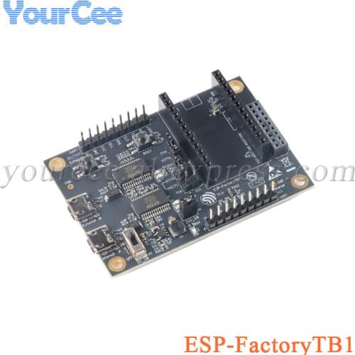 ESP-FactoryTB1 ESP FactoryTB1 2 Channel High Speed Serial Port Debugging Test Backplane