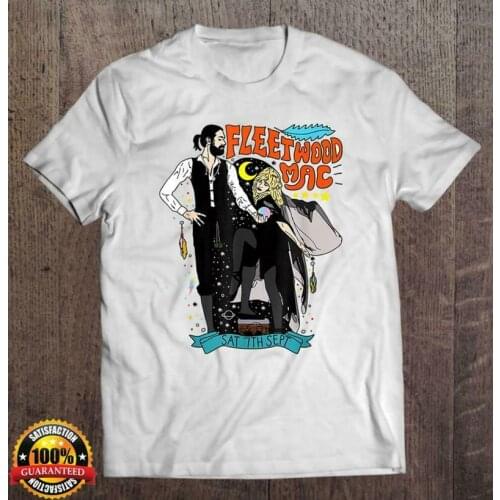 Fleetwood Mac Rumours T-shirt Vintage style Rock Band Tribute Size S-5XL