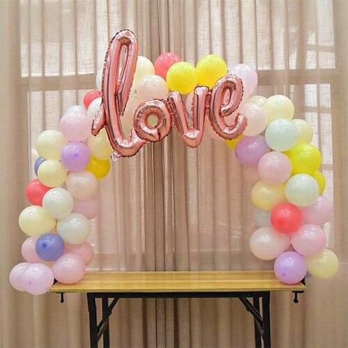 HVAYI Birthday Party Decoration Children Adult Birthday Balloon Wedding Balloon Vertical Arch Christmas Home Decoration