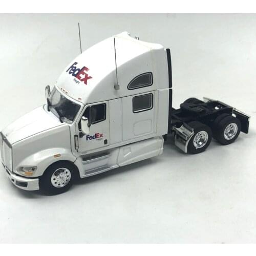 Diecast Alloy Transporter 1:53 Kenworth Fedex Express Container Truck Simulation Car Model Static Display Adult Collection