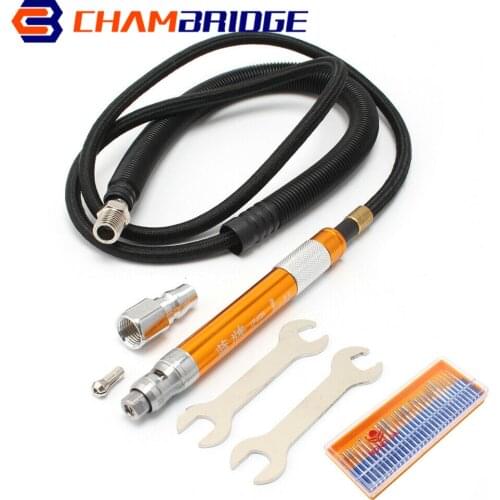 Pneumatic Air Micro Die Grinder Engraving Pen Kit 70,000 RPM High Speed Cutting Wood Jewelry For Polishing Rotary Engraving Tool