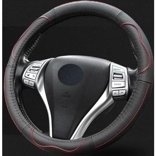 Genuine Leather Car Steering Wheel Cover for Nissan Sylphy TEANA TIIDA SUNNY X-Trail