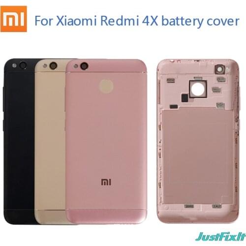 New Housing Case For xiaomi Redmi 4X Battery Cover Housing Back Door Housing Case Replacement For Redmi 4X Rear Door Cover
