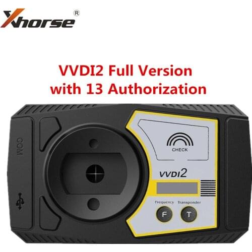Original Xhorse VVDI2 Full 13 Functions Version V6.7.5 For V-W/Audi/BMW/Porsche/PSA VVDI 2 Commander Auto Diagnostic Tool