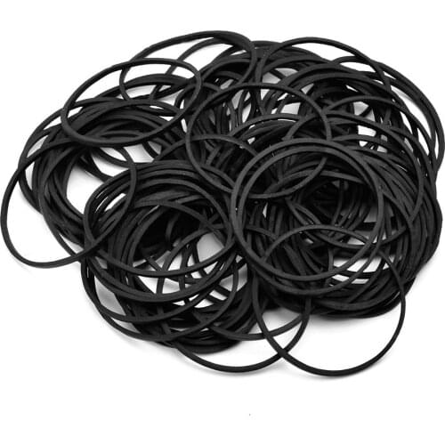 100pcs Tattoo Rubber Bands 5cm Black Silicone Rubber Tattoo Accessories For Tattoo Machine Gun Supply