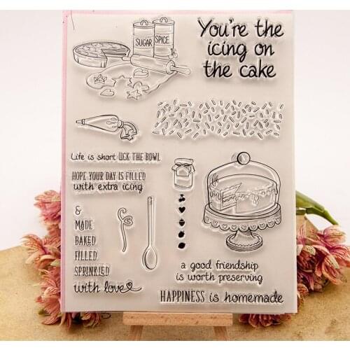 HOMEMADE Transparent Clear Stamp/Seal for DIY scrapbooking/photo album Decorative clear stamp A1119